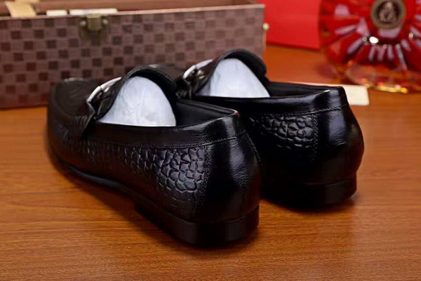 Salvatore Ferragamo Business Men Shoes--093